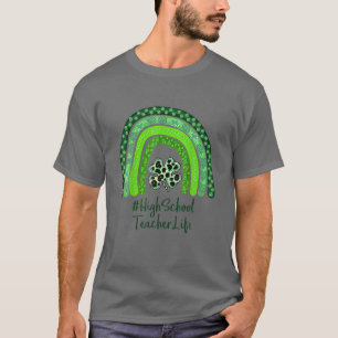 One Lucky Teacher St Patrick's Day High School Tea T-Shirt