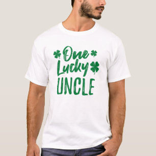 One Lucky Uncle St. Patrick's Day Family Matching T-Shirt