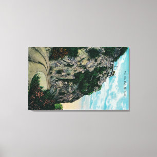 One Mile High, at Mt. LoweMt. Lowe, CA Canvas Print
