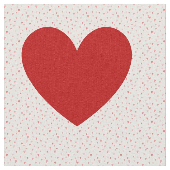 One Million Hearts Fabric (Close Up)