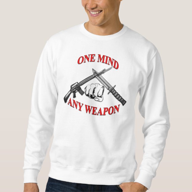 One Mind Any Weapon MCMAP Sweatshirt (Front)