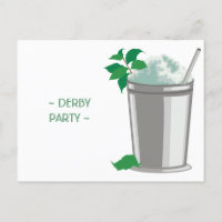 ONE MINT JULEP DERBY PARTY INVITATION