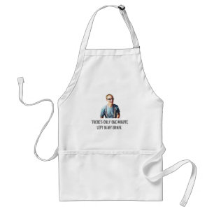 “One Minute Left in My Brain” Standard Apron