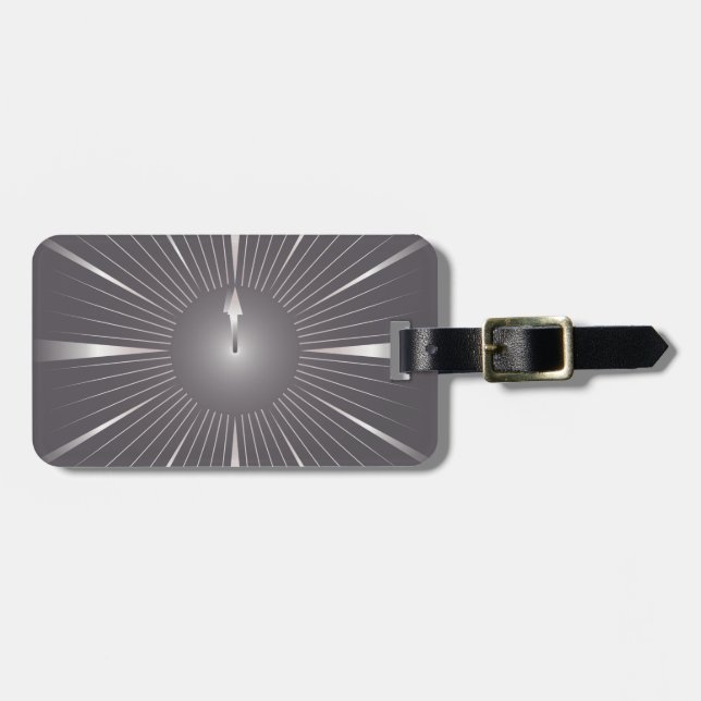 one minute luggage tag (Front Horizontal)