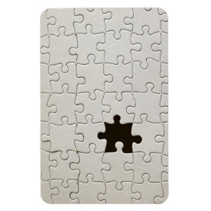 One Missing Puzzle Piece Magnet