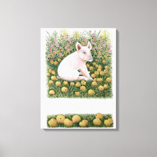 One More Apple Canvas Print