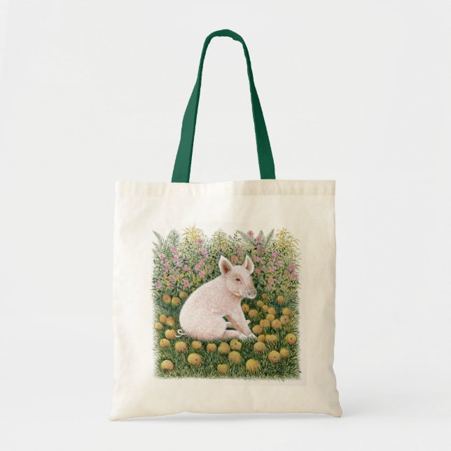 One More Apple Tote Bag (Front)