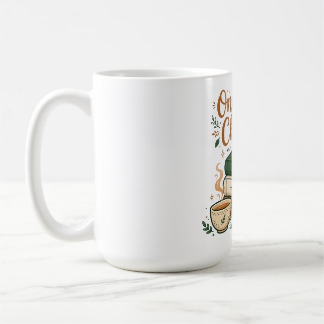 One More Chapter Book Lover Design Coffee Mug (Left)