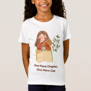 One More Chapter, One More Cup Cosy Book Lover T-Shirt