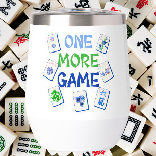 One More Game Mahjong Watercolor Tiles Custom