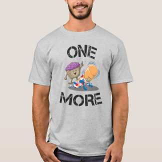 One More Gym Workout Fitness Motivational Quote T-Shirt