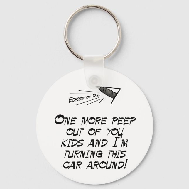 One more peep key ring (Front)