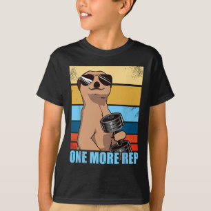One More Rep Weight Sports Workout Gym Funny Bodyb T-Shirt