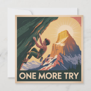 One More Try Card