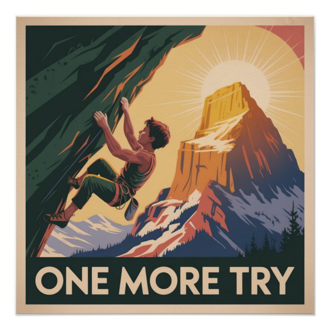 One More Try Poster (Front)