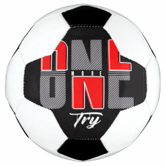 One More Try Soccer Ball