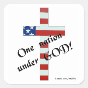 One Nation Square Sticker