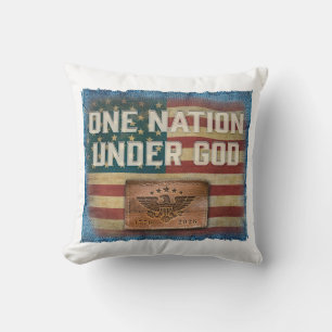 One Nation - Throw Pillow