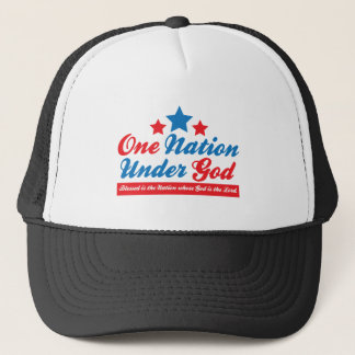 ONE NATION TRUCKER HAT