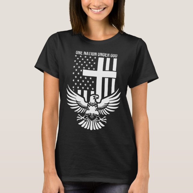 one nation under god 1 T-Shirt (Front)