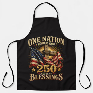 One Nation Under God 250 Years Apron