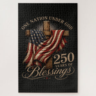 One Nation Under God 250 Years Jigsaw Puzzle