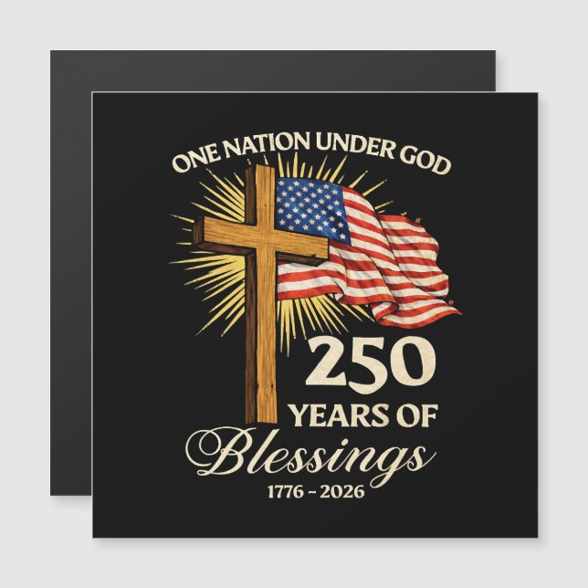 One Nation Under God  250 Years of Blessings (Front/Back)