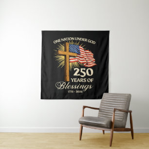 One Nation Under God  250 Years of Blessings Tapestry