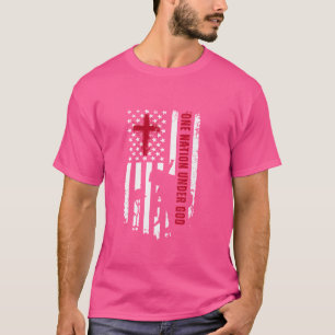 One Nation Under God Fallen Soldier Patriot Merch T-Shirt