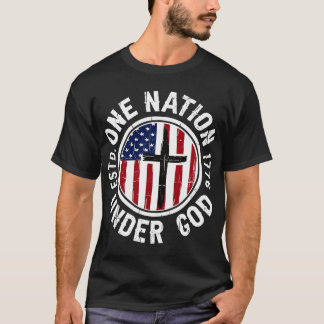 One Nation Under God Jesus Faith T-Shirt