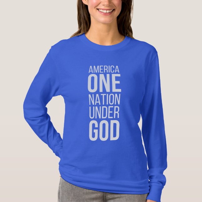 One Nation Under God T-Shirt (Front)