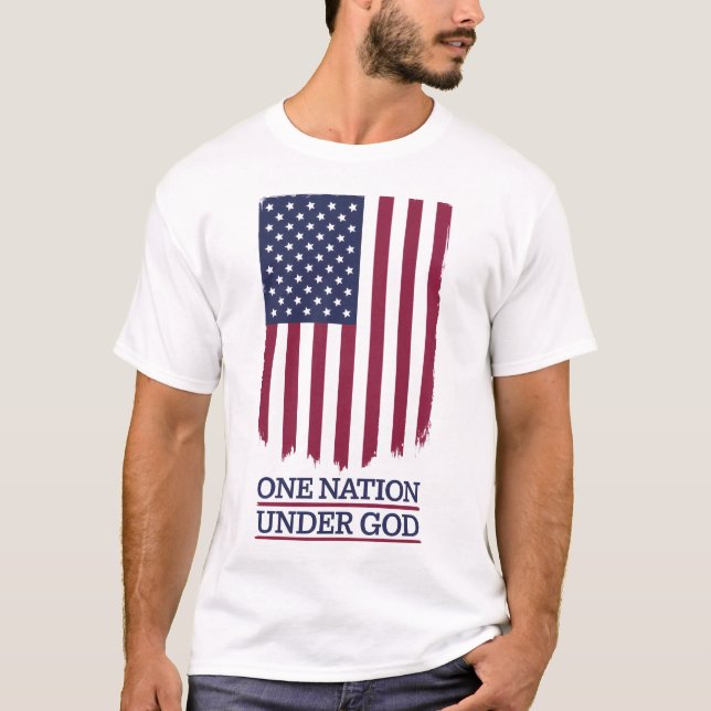One Nation Under God T-Shirt (Front)