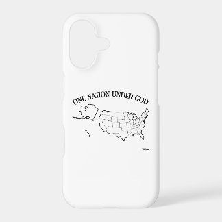 One Nation Under God with US outline