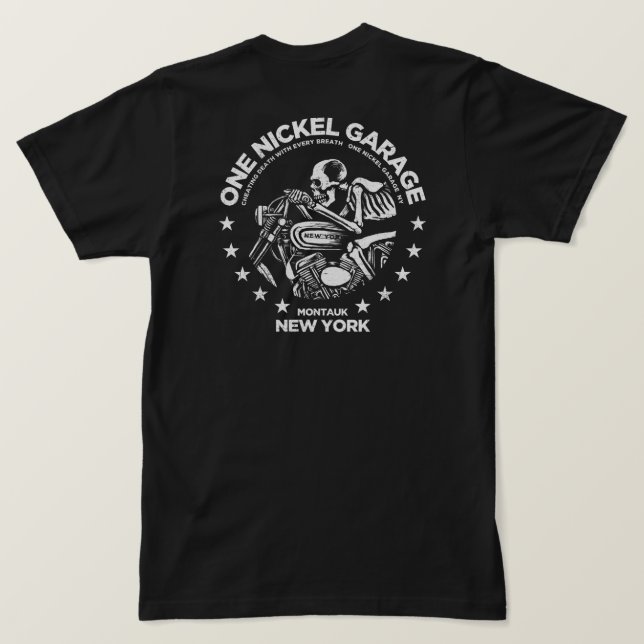 One Nickel Garage Stars T-shirt  (Design Back)
