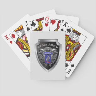 One of a Kind 173rd Airborne Brigade Combat Team Playing Cards