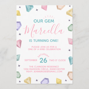 One of A Kind Birthday Invitation