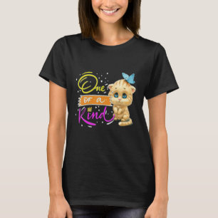 One Of A Kind Cat Let's Be Kind T-Shirt