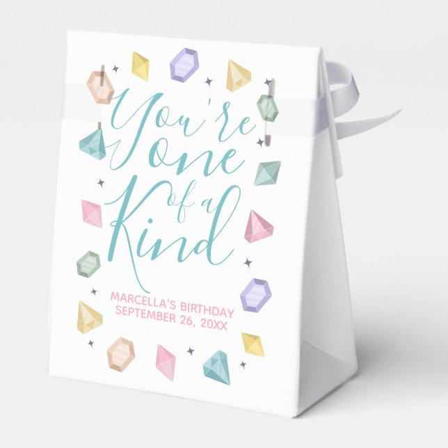 One of A Kind Favour Box (Back Side)