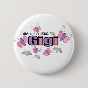 One Of A Kind Gigi 6 Cm Round Badge