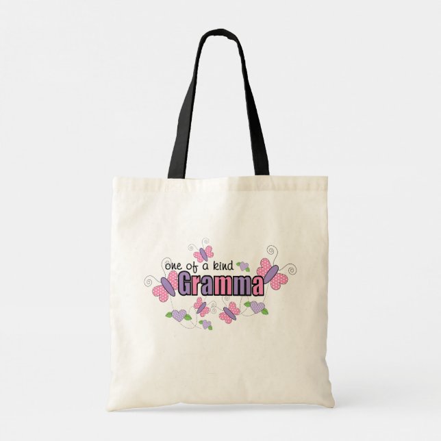 One Of A Kind Gramma Tote Bag (Back)