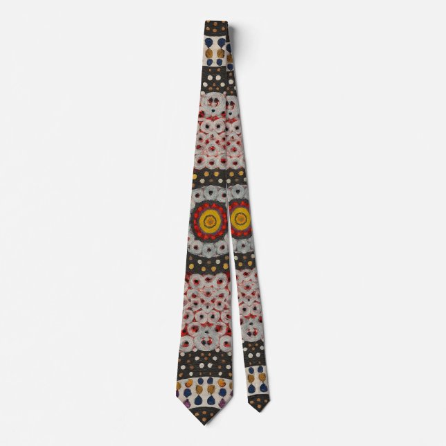One-of-a-Kind Kaleidoscope Elegance Tie (Front)