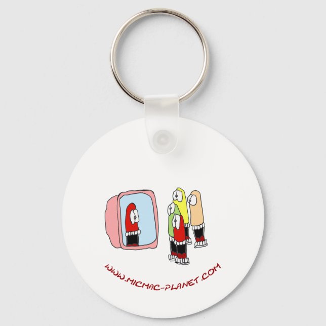 one-of-a-kind keys key ring (Front)