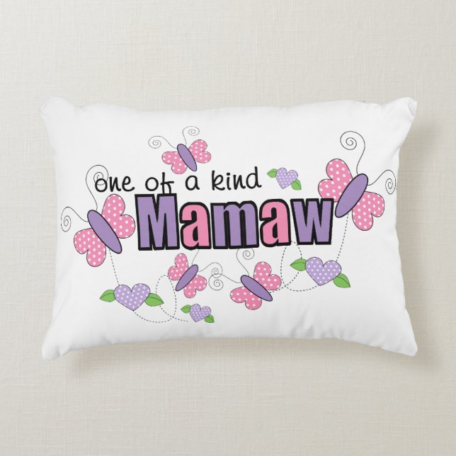 One Of A Kind Mamaw Decorative Cushion (Front)