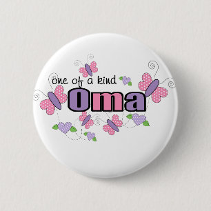 One Of A Kind Oma 6 Cm Round Badge