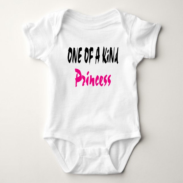 One Of A Kind Princess Baby Bodysuit (Front)