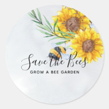 One of a Kind SAVE THE BEES Personalised