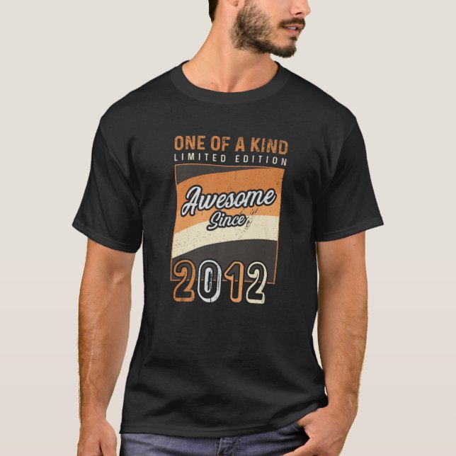 One Of A Kind Tees Awesome Since 2012 Limited Edit (Front)
