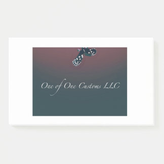 One of One Customs  Post-it Notes