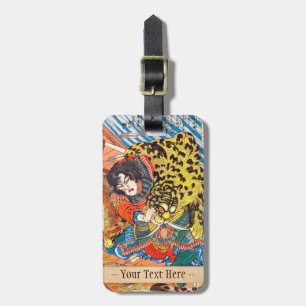 One of the 108 Heroes of the Popular Water Margin Luggage Tag