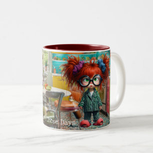 One Of Those Days (optional personalisation)  Two-Tone Coffee Mug